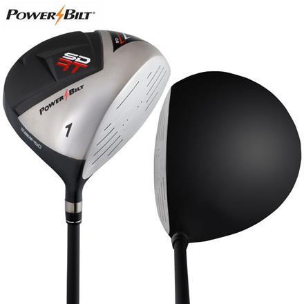 短尺設計 パワービルト ゴルフ 短尺 RT 460cc ドライバー オリジナル カーボンシャフト 41.5インチ 43インチ 43インチ SR