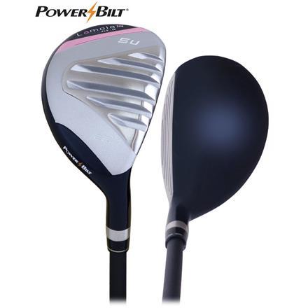 レディースパワービルト ゴルフ Lamola GS-α DH-U ユーティリティー オリジナル カーボンシャフト ラモーラ POWERBILT U7 26度