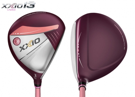 レディースダンロップ ゼクシオ13 ボルドー フェアウェイウッド ゼクシオ MP1300L カーボンシャフト #3/16度/L