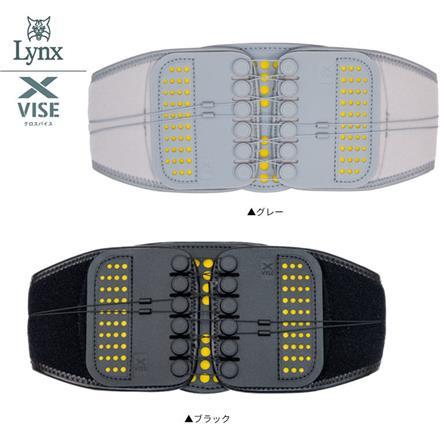 リンクス ゴルフ X-VISE GOLF ゴルフ用 腰ベルト 健康器具 クロスバイス 矯正グッズ 骨盤矯正サポーター グレー/S