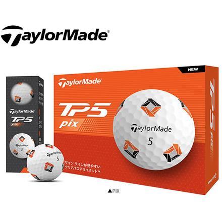 テーラーメイド ゴルフ TP5 pix ゴルフボール TaylorMade 1ダース/12球 イエロー