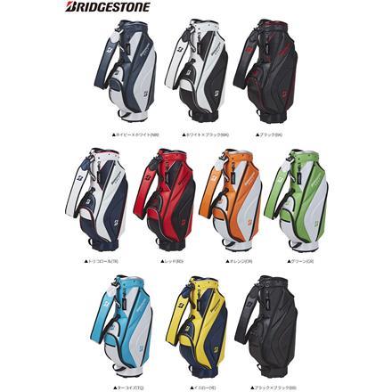 ブリヂストン ゴルフ ベーシックモデル CBG422 カート キャディバッグ レッド(RD)