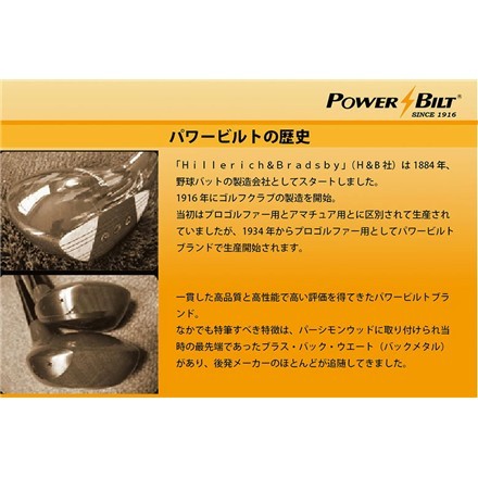 パワービルト ゴルフ モメンタムサイン ドライバー MOMENTUM オリジナルカーボンシャフト 10.5度/S