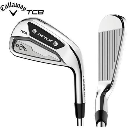 USモデルキャロウェイ ゴルフ APEX TCB RAW アイアンセット 7本組(4-P) NSプロ モーダス ツアー105 スチールシャフト Callaway エイペック ロウ MODUS3 TOUR105 ノーメッキ S