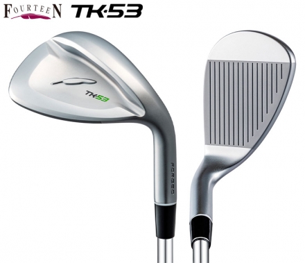 フォーティーン ゴルフ TK-53 TK-59 ウェッジ 2本組 FS-WEDGE スチールシャフト 53度+59度