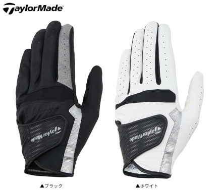 左手用テーラーメイド パワーバイト UN802 ゴルフグローブ ブラック/24cm