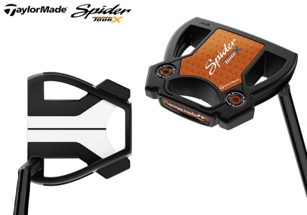 テーラーメイド スパイダー ツアーX スモールスラント トゥルーパス ブラック パター 33インチ