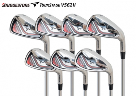ブリヂストン ツアーステージ V562II アイアンセット 7本組(6-P,PS,S) FUBUKI V562II カーボンシャフト オリジナルスチールシャフト R/カーボン