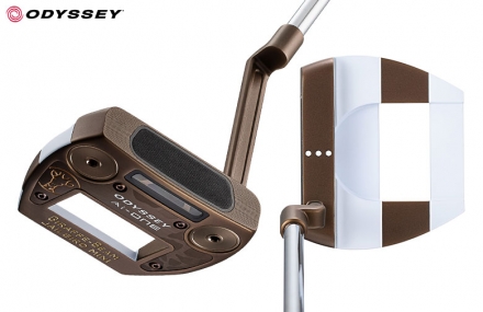 数量限定オデッセイ Ai-ONE GIRAFFE-BEAM JAILBIRD MINI パター ストロークラボ 90 スチールシャフト 32インチ