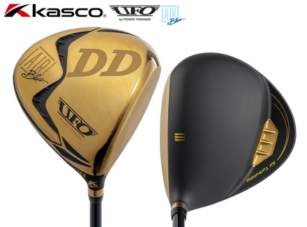 キャスコ ゴルフ UFO AIR DD by POWER TORNADO ゴールド仕様 ドライバー Falcon shaft AIR カーボンシャフト 10.5度/S