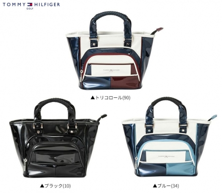 トミーヒルフィガー THMG5FT1 エナメルスポーツ ラウンドバッグ トリコロール(90)