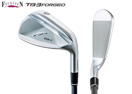 フォーティーン ゴルフ TB-3 FORGED アイアンセット 4本組(7-P) FS-90i スチールシャフト R