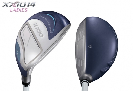 レディースダンロップ ゼクシオ14 ユーティリティー ゼクシオ MP1400L カーボンシャフト ブルー H4/22度/A