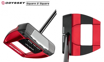 USモデルオデッセイ Square 2 Square TRI-HOT JAILBIRD パター ストロークラボ120 BLACK スチールシャフト 33インチ