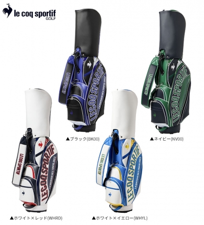 ルコック ゴルフ LG6SCB02M カート キャディバッグ ブラック(BK00)