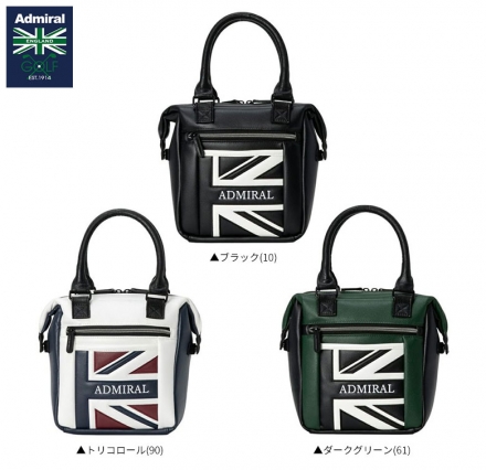 アドミラル ADMZ6AT1 トラッドスポーツ ラウンドバッグ ブラック(10)