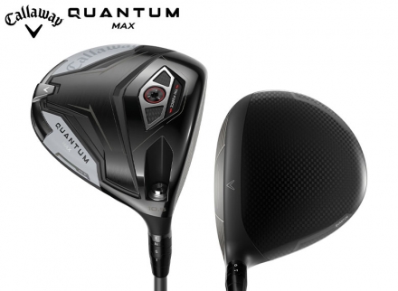 レフティー/左用/USモデルキャロウェイ クアンタム マックス ドライバー DENALI FROST SILVER 50 カーボンシャフト 9.0度/S