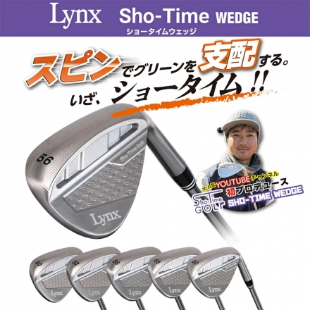 Sho-TimeGOLFプロデュースリンクス ショータイム ウェッジ オリジナル スチールシャフト 50度