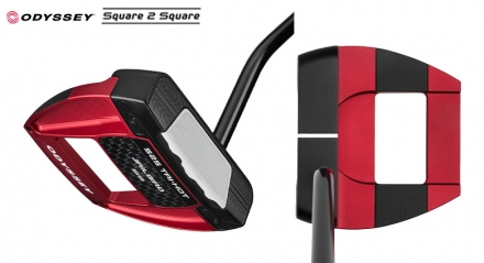 USモデルオデッセイ Square 2 Square TRI-HOT Jailbird SB パター ストロークラボ120 ブラック スチールシャフト シングルベント 34インチ