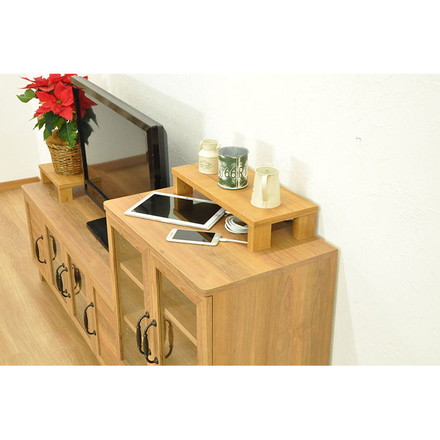 便利棚 棚 木目調 幅60cm 奥行20cm シェルフ ウッドシェルフ 棚板 脚付き 収納