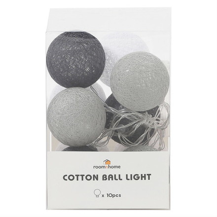 roomnhome ルームアンドホーム コットンボール 10個 S ランプ シェード 電気 韓国 LED