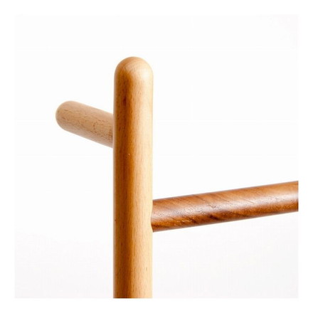 Latree(ラトレ) +ONEシリーズ 無垢のラダーハンガー 1S はしご 収納 梯子 天然木 無垢 木製 高級感