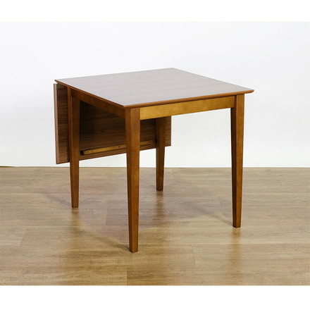 バタフライテーブル 幅75~120cm 単品 伸縮 ダイニングテーブル 伸長 食卓