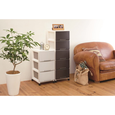 天馬 プロフィックス ルームケース 3405 ブラウン 衣類収納 収納ケース チェスト クローゼット収納 押し入れ収納