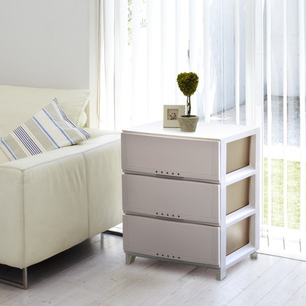 天馬 プロフィックス ルームケース 5403 カプチーノ 衣類収納 収納ケース チェスト クローゼット収納