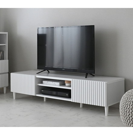 アランローボードALN35-150L WH ホワイト 幅148cm テレビ台 テレビボード ローボード TV台