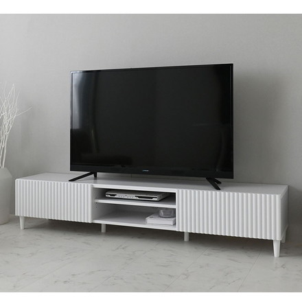 アランローボードALN35-180L WH ホワイト 幅176cm テレビ台 テレビボード ローボード TV台