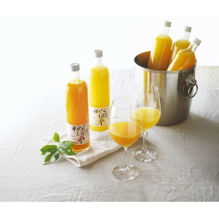 和歌山 「伊藤農園」 3種の柑橘ジュース飲み比べセット 100％ピュアジュース750ml（みかん・不知火・はっさく×各1本）