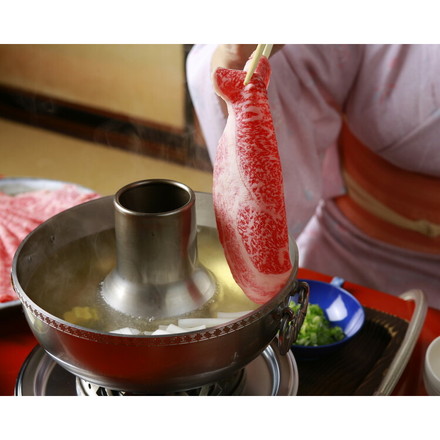 東京 人形町 「日山」 山形牛サーロインしゃぶしゃぶ サーロイン肉600ｇ