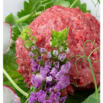 桜うまトロ&馬肉ユッケ 赤身ユッケ50g（タレ付）×3、桜うまトロ（タレ付）60g×3