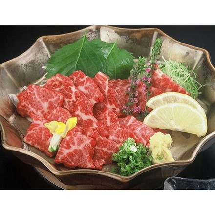 熊本 千興ファーム 鮮馬刺し 霜降ローススライス 霜降スライス40ｇ×3、ローススライス40ｇ×3、タレ50ｍｌ