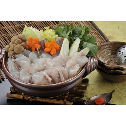 福岡 ふく太郎本部 ふくちりセット まふくちり身・アラ400g、ふく鍋だし45g×2、ポン酢35g×3、モミジオロシ16g