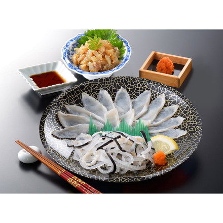 「関とら本店」 ふく霜降り刺身 とらふく塩辛セット 120g ふぐ とらふぐ 新生活 お祝い お取り寄せ