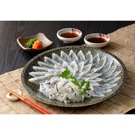 「関とら本店」 とらふく刺身セット 125g ふぐ とらふぐ 新生活 お祝い お取り寄せ