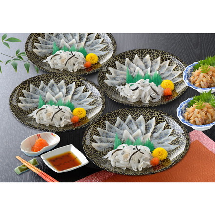 「関とら本店」 とらふく刺身 とらふく塩辛セット 340g ふぐ とらふぐ 新生活 お祝い お取り寄せ