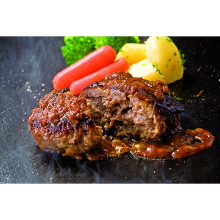 群馬 赤城牛のとりやま 赤城牛入りハンバーグ 130g デミソース入り 冷凍