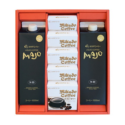 ミカド珈琲コーヒーゼリー&リキッドコーヒー CZ-AA 67g 常温