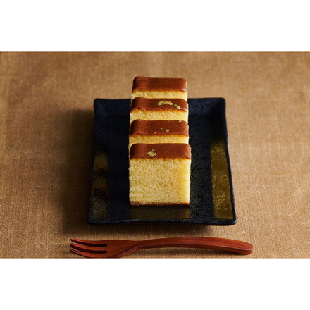 京・伏見 三源庵 金箔カステラ 1本 カステラ 300g×1本 計300g 常温