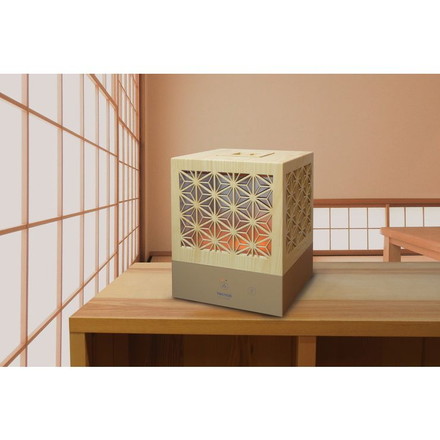 TEKNOS テクノス 超音波加湿器3.5L 組子調 ナチュラルブラウン EL-C36L(NB)