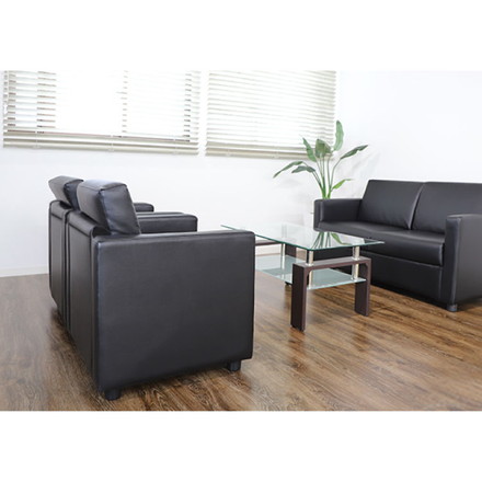 応接ソファ 1人掛け シャルマン3 ソファ 1人用 1人掛けソファー 応接用ソファ ロビーチェア 待合室 椅子 業務用