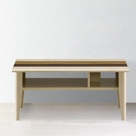 テーブル リビングテーブル 棚収納 オルネ ナチュラル 天然木 北欧 カフェ風