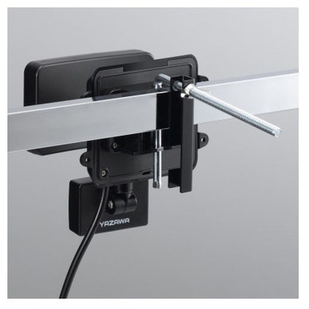 YAZAWA 乾電池式 3WLED センサーライト 1灯 + アルカリ乾電池 単3形10本パックセット