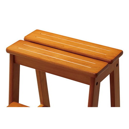 弘益 ステップチェア2段 ブラウン STC-2-BR