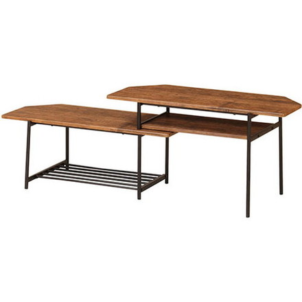 弘益 スライドTVボード ブラウン TVS-B80-BR