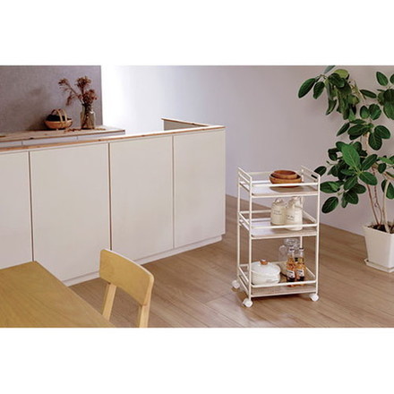 弘益 ワゴン ブラウン VWG-300-BR