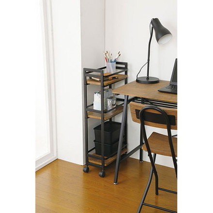 弘益 ワゴン ブラウン VWG-200-BR